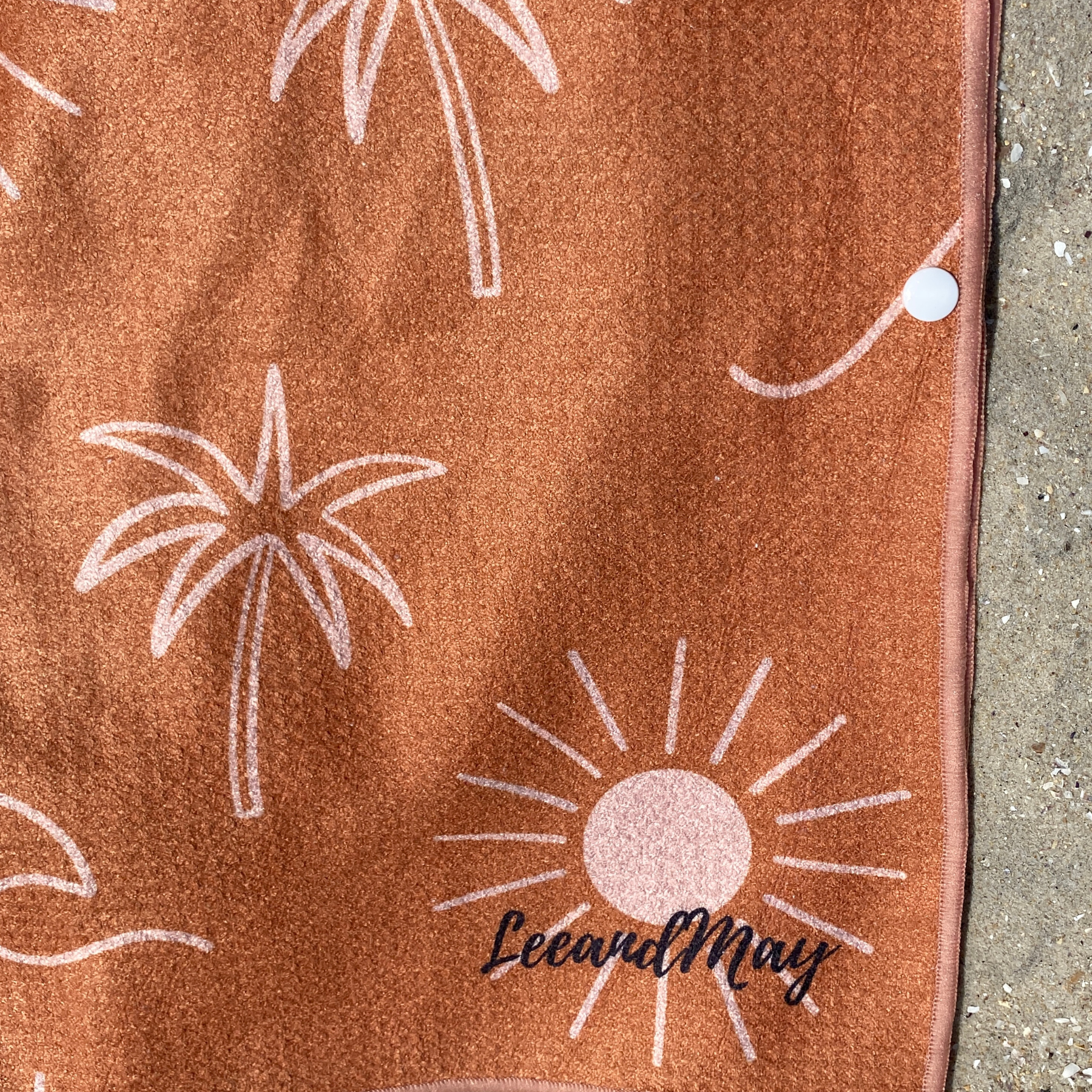 Desert Oasis | Kids Hooded Sand Free Beach Towel