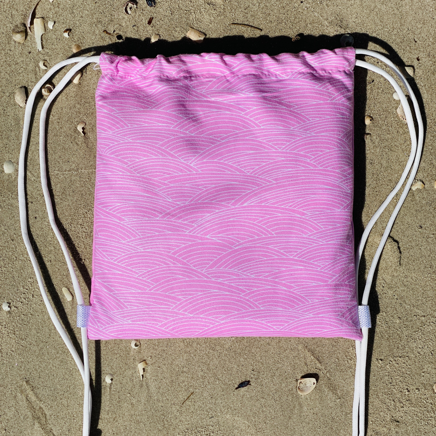 Sunset Swirl | Kids Hooded Sand Free Beach Towel
