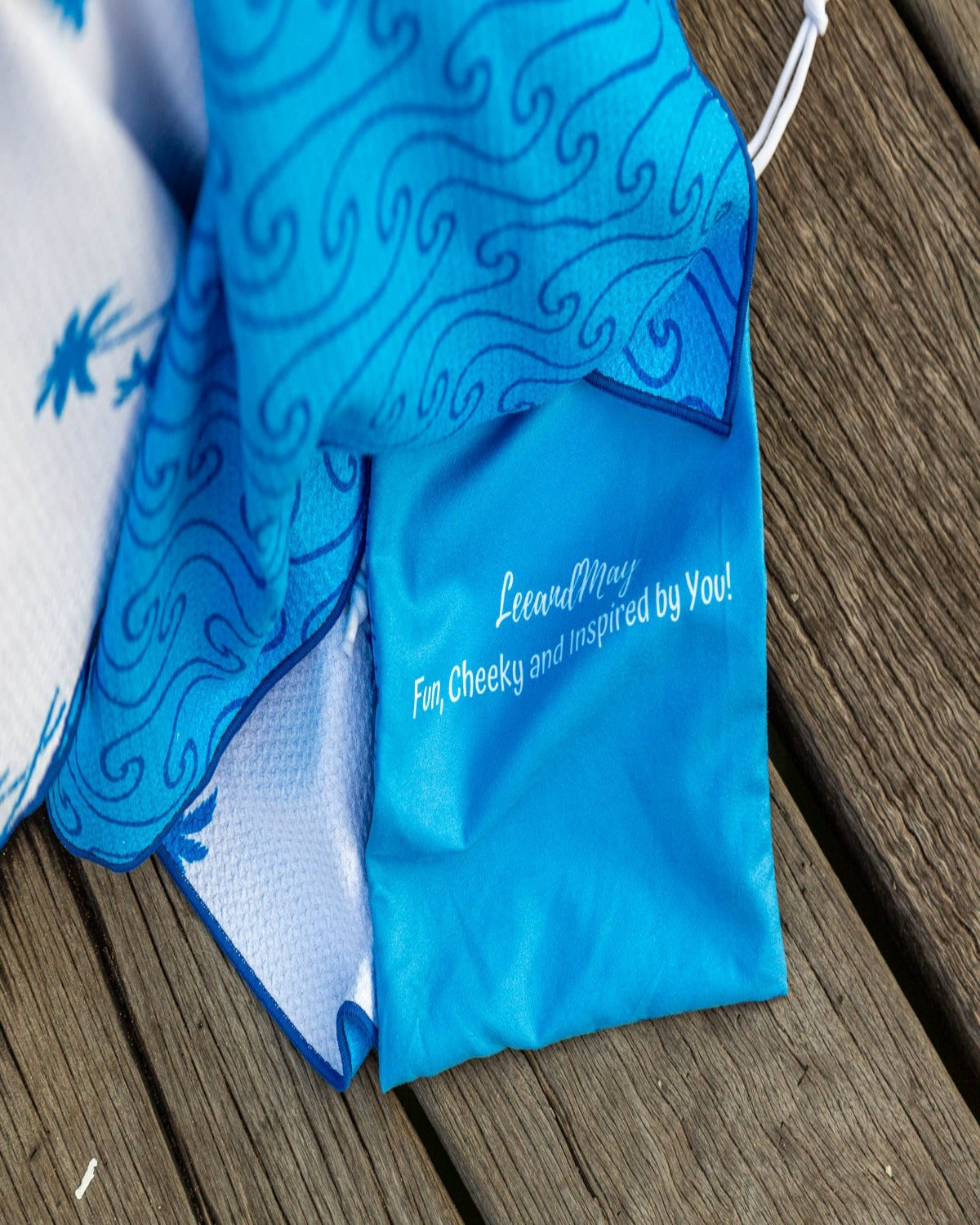 Wipeout | Quick Drying, Compact Travel Beach Towel | Lee and May