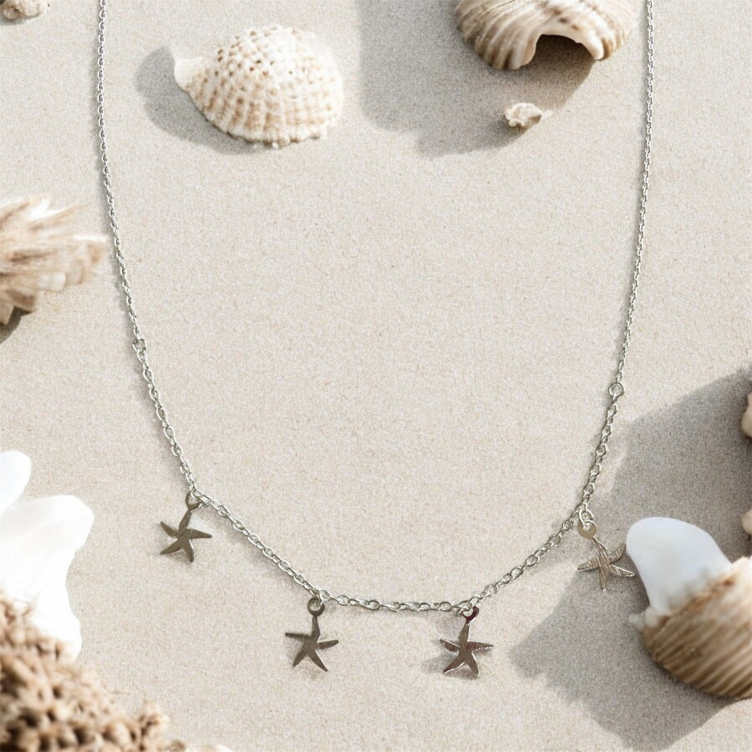Saltwater Stars Necklace