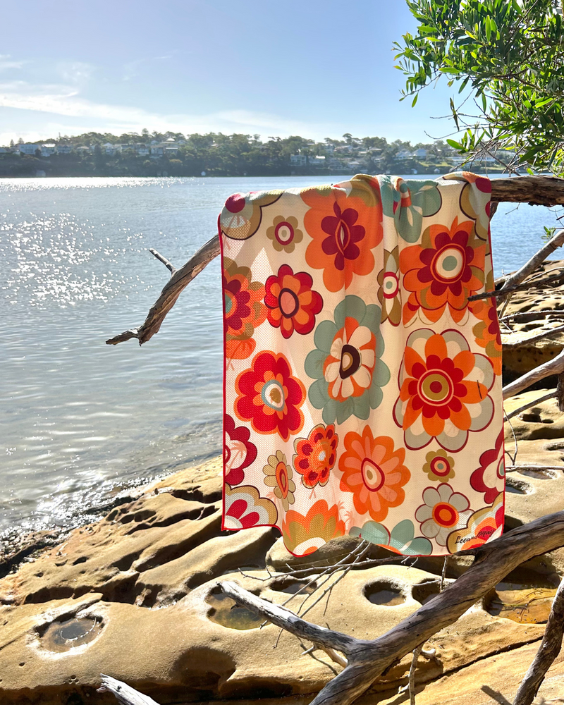 Floral Fiesta | Sand Free Beach Towel | Lee and May