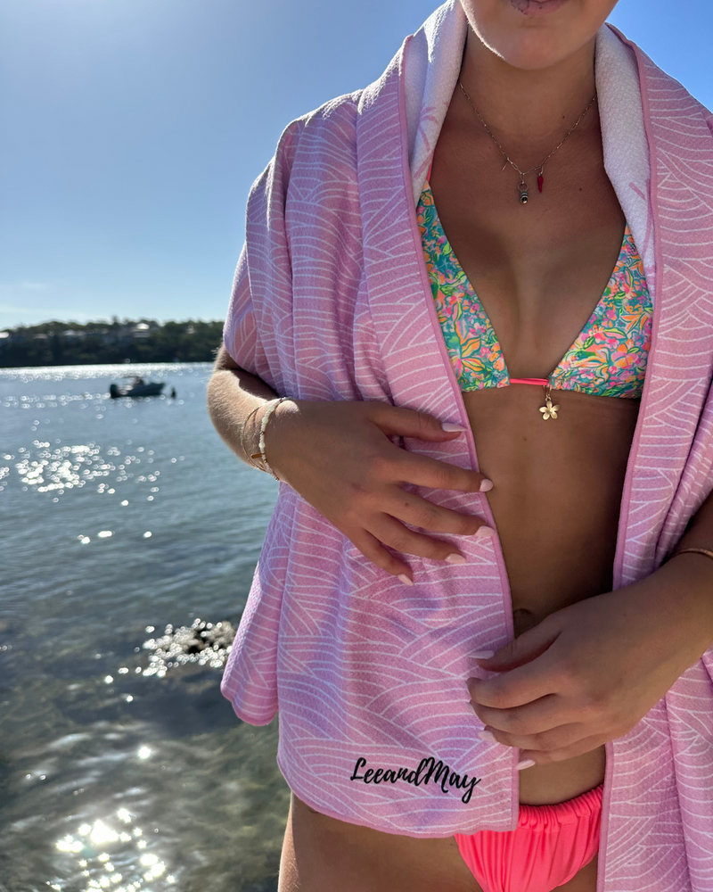 Sunset Swell | Sand Free Beach Towel | Lee and May