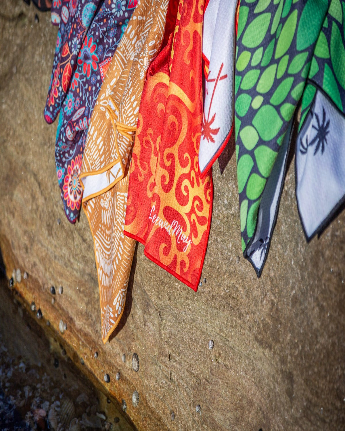 Heat Wave | Sand Free, Quick Dry Beach Towel | Lee and May