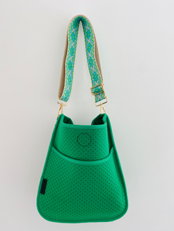 Emerald Green | Neoprene Cross Body Bag | Lee and May