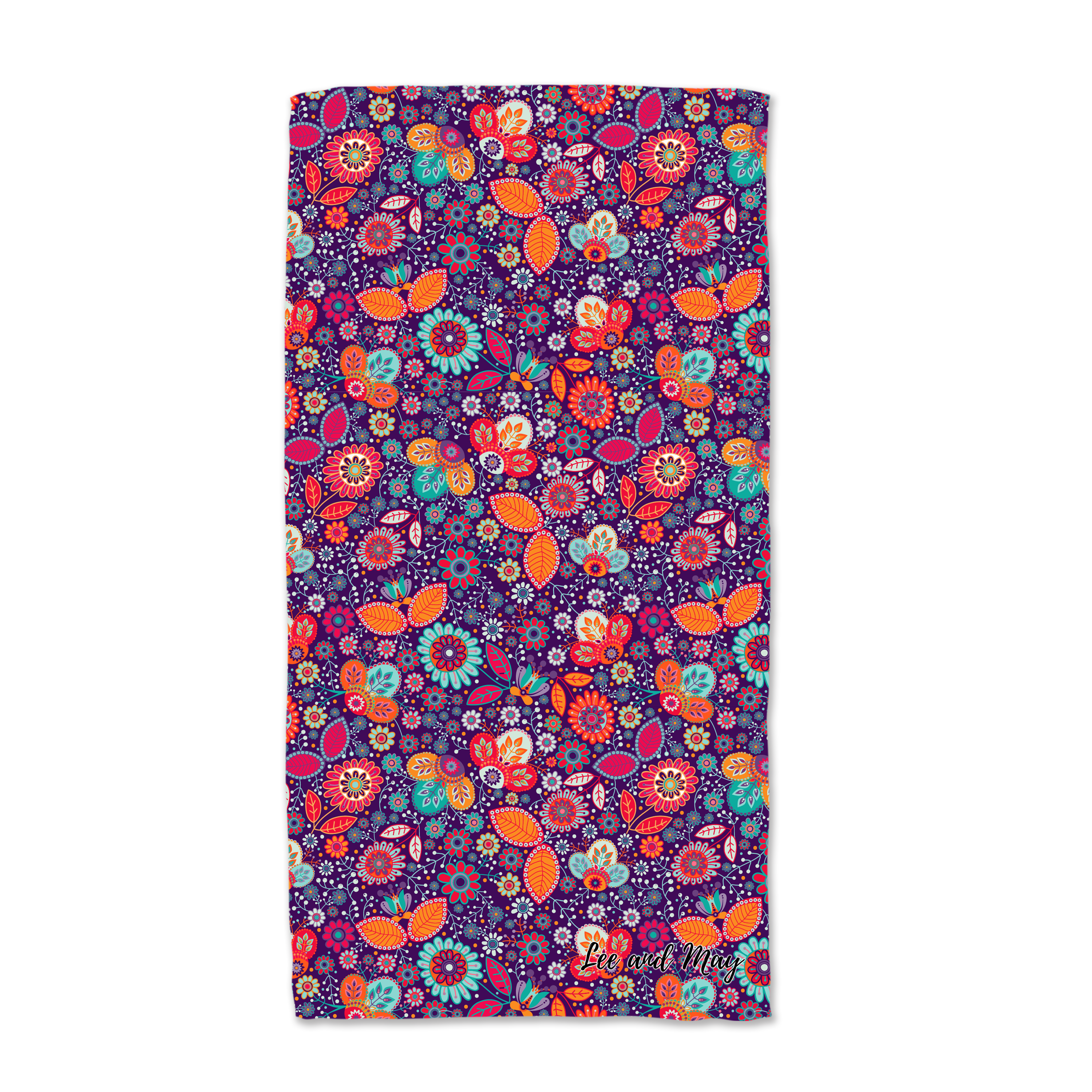 Bloom | Sand Free, Travel Light Beach Towel | Lee and May