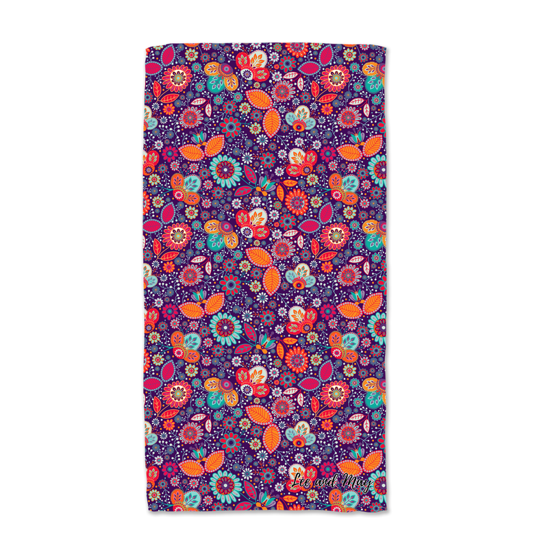 Bloom | Sand Free, Travel Light Beach Towel | Lee and May